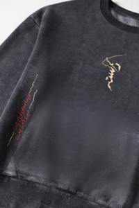 Sudadera Premium para Hombre con Lavado Ácido, 80% Algodón, 20% Poliéster, Felpa, Estilo Holgado, Hombros Caídos, Informal, OEM, Marca Privada - Product Image 5