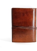 Carnet de notes écologique NEW ERA avec couverture en cuir vintage, logo personnalisé, motif arbre de vie celtique, sept pierres, 100 cadeaux