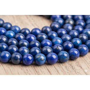 Beadsnfashion Venta al por Mayor de Fábrica, Cuentas Sueltas de Lapislázuli de 8mm, Piedra Roja para Fabricación de Joyas DIY, Collares, Pulseras, Pendientes - Product Image 2