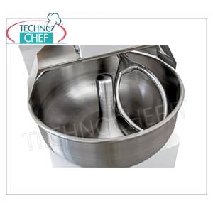 Mélangeur à fourche électrique 25 kg (bassin de 30 L) dimensions 525x900x875h mm pour applications de boulangerie - Product Image 1