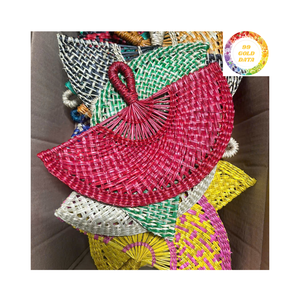 Vietnam Handmade Seagrass <b>Wall</b> <b>Fan</b> for Boho <b>Decor</b> Eco Home Accessories Natural Style Wholesale Supply - Product Image 6