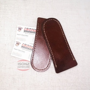 La poignée de casserole en cuir de harnais bronzé durable couvre le boîtier OEM personnalisable avec des couvertures de poignée en cuir - Product Image 2