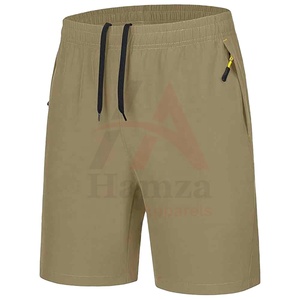 Hamza Apparels Nouveaux arrivages de shorts unis pour hommes Personnaliser l'impression du logo Shorts de fitness décontractés de haute qualité pour hommes - Product Image 1