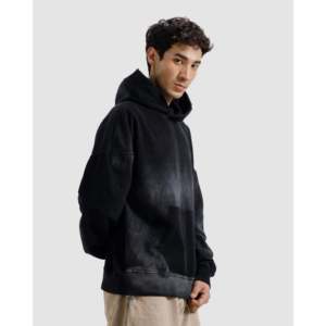 Sweat à capuche oversize délavé pour l'automne avec fonction anti-boulochage - Product Image 6