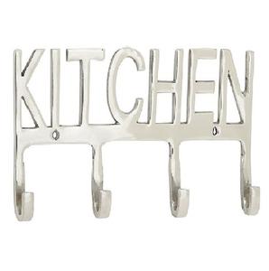 Modern Silver <b>Metal</b> Wall Hooks Elegant Design <b>Mirror</b> Finished Perfect For Bathroom And Home Storage Solutions - Product Image 2