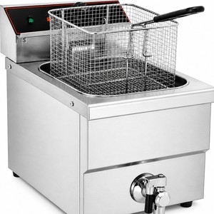 Friteuse électrique professionnelle 8L à panier unique 2,8 kW pour la vente en gros aux revendeurs d'équipements de restauration - Product Image 1