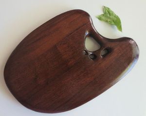 Recién llegado, tablas de cortar de carne de madera de acacia rectangulares, bloque de tablas de cortar de madera gruesa en blanco personalizado de fábrica al por mayor - Product Image 3