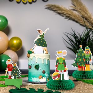 <span class=keywords><strong>Casse</strong></span>-<span class=keywords><strong>noisette</strong></span> centres de table en nid d'abeille décorations de table à thème de <span class=keywords><strong>ballet</strong></span> roi souris centres de noël pour fournitures de fête - Product Image 4