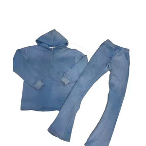 Conjuntos Deportivos de Invierno para Hombre de Alta Calidad, Algodón/Poliéster, Transpirables, Ligeros, Personalizables, Sudadera con Capucha de Manga Larga - Product Image 3