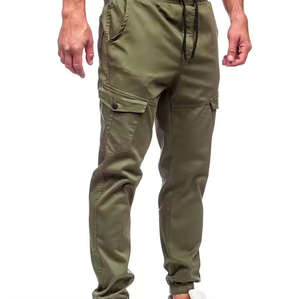 Pantalones Cargo de Estilo Urbano para Hombre, Hechos a Medida, de Pana Ligera, Diseño Único con Tela Recubierta, Venta Directa - Product Image 2
