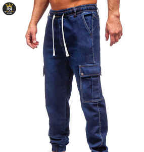 กางเกงคาร์โก้ผู้ชายแบบใหม่ ระดับพรีเมียม ระบายอากาศได้ดี ปรับแต่งได้ มีเชือกผูกและกระดุม กันน้ำ แห้งเร็ว มีหลายกระเป๋า ใช้ได้ทุกฤดู - Product Image 2