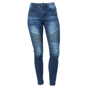 Vente en gros de jeans pour femmes coupe skinny, extensibles, taille haute, écologiques, vintage, longueur cheville, tendance, décontractés, pour tous les jours - Product Image 6