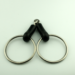 Shemax équitation équestre haute qualité en gros personnalisé toutes les couleurs disponibles titane D anneau mors articulé - Product Image 5