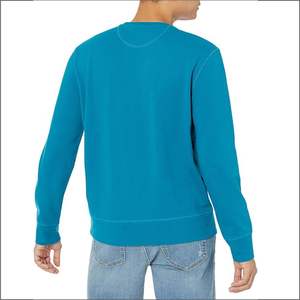 Nouveauté 2025 hommes tendance équipage col rond à manches longues sweat personnalisable moderne mode tricoté polaire brodé automne - Product Image 6