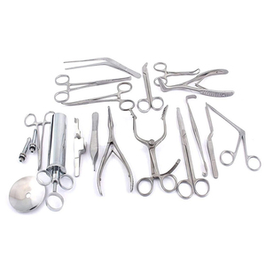 High quality ent examination <b>set</b> for inspection ear nose throat ent surgical instrument 16 <b>pc</b> germen stainless steel - Product Image 1