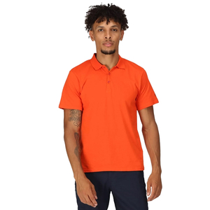 2023 Summer Arrival Men <b>Orange</b> Colour Comfy Fit <b>Polo</b> Shirts Men <b>Polo</b> T Shirts With Embroidered Logo On Front - Product Image 1