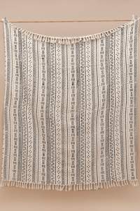 De algodón manta venta al por mayor de textiles para el hogar tejida a mano india manta - Product Image 6