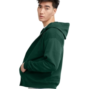 Sudaderas con cremallera con logotipo universitario personalizado 100% algodón de moda cálida polar ropa deportiva de invierno sudaderas con capucha para hombre y mujer - Product Image 3