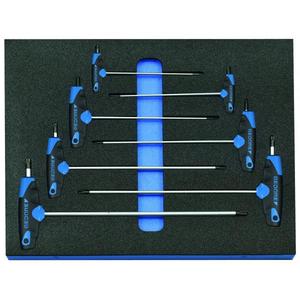 Jeu de clés Allen hexagonales Gedore 7 pièces dans un module d'outils CT - Product Image 1