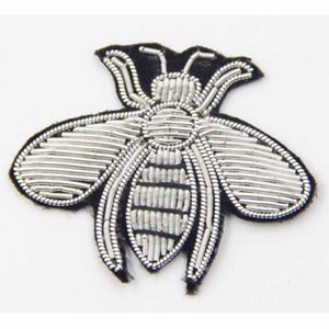 Fancy <b>brooch</b> Hand Embroidery <b>Brooch</b> Bullion Wire Cap Badges Breastpin - Product Image 4