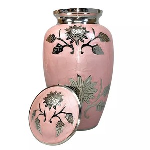 Urnas tradicionales de metal de aluminio fundido, oro, plata, latón, acero inoxidable para cenizas, mascota para oro, plata, latón, urnas de acero inoxidable - Product Image 3