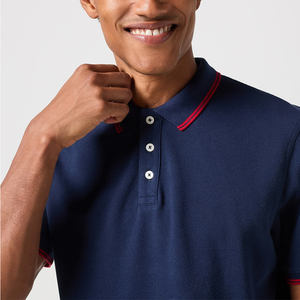 Polos de talla grande para hombre, nuevo diseño, polos de alta calidad para hombre, logotipo bordado personalizado, camiseta de lujo de talla grande para hombre, Golf - Product Image 4