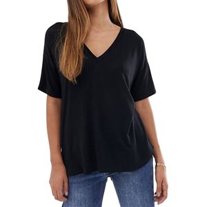 Camisa de mujer de manga larga suelta a rayas Trajes Mujer Botón Blusa con logotipo personalizado - Product Image 1