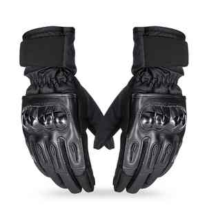 Vêtements de plein air hommes gants de cyclisme en cuir respirant bas quantité minimale de commande 2025 meilleure vente taille personnalisée étanche Racing Protection - Product Image 1