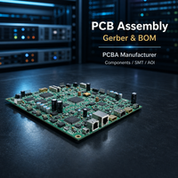 Usine d'assemblage de circuits imprimés, fabrication de circuits imprimés personnalisés, assemblage SMT PCBA, prototype, fournisseur de circuits imprimés Gerber OEM