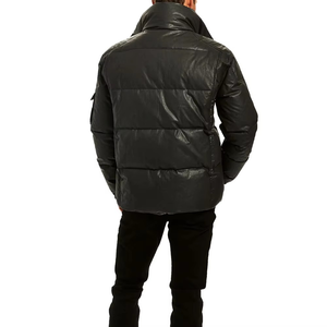 Chaqueta Acolchada con Capucha y Logotipo Personalizado, Diseño Moderno para Hombre, Manga Larga, Color Personalizado, Impermeable y Ecológica - Product Image 2