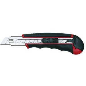 Cuchillo Multiusos de Carga Automática WEDO, Cortador de 18 mm-170 mm con Acero Negro/Rot, Marca WEDO - Product Image 1