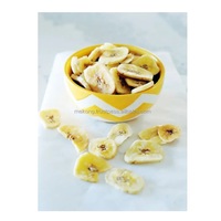 Chips de Plátano Crujientes Mekong al por Mayor, Rodajas de Plátano Secas Horneadas, Snacks Dulces Nutritivos, Textura Dura y Crujiente, Vietnam, 5 kg