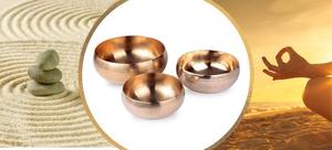 Oferta de verano, cuenco tibetano de Metal para cantar, meditación, yoga, terapia de sonido, venta al por mayor, tamaño personalizado, embalaje personalizado, cuenco para cantar, Nepal - Product Image 5