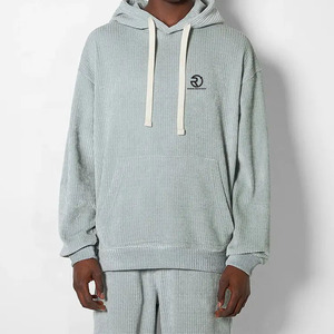 Conjunto de pantalones de chándal de pierna recta y Sudadera con capucha de moda Chándal de gran tamaño con estampado de soplo Unisex - Product Image 3
