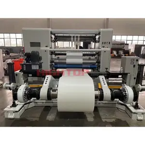 WZFQ Fiberglass Fabric Jumbo Roll Slitting Rewinding Machine 800mm unwinding width