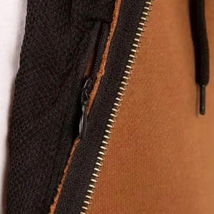 Fabricant de sweat à capuche Boxy personnalisé de haute qualité pour hommes nouveau style de sweat à capuche court avec coton lourd 100% coton saison d'hiver sweats à capuche - Product Image 4