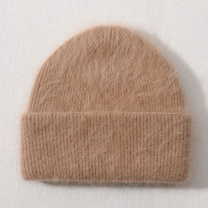 Chapeau en acrylique d'hiver, logo brodé personnalisé, impression numérique, tricot épais, style chaud, homme, femme, unisexe - Product Image 5