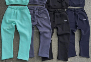 Alta calidad 100% algodón 500 GSM Heavy Weight Thick Hoodie y pantalones de chándal Custom Plain Unisex Sweatsuit Fabricante - Product Image 5