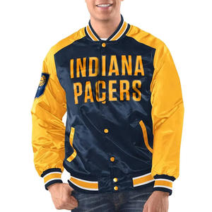 Custom Satin <b>Varsity</b> <b>Jacket</b> Indiana Embroidered Women's Letterman College <b>Jacket</b> 80's 90's <b>Vintage</b> Silk Bomber <b>Jacket</b> - Product Image 2