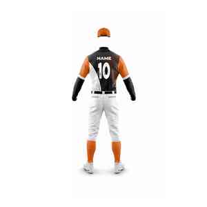 Venta al por mayor conjuntos de uniformes de béisbol con Jersey y pantalones hechos de tela de poliéster de primera calidad para equipos y juegos competitivos - Product Image 6