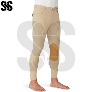 Pantalones de Montar a Caballo Ligeros y Transpirables para Hombre, Diseño Ajustado y Duradero con Agarre Seguro, Colores y Tallas Personalizables - Product Image 3