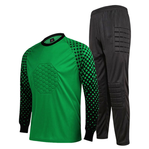 Uniforme de gardien de but réversible de haute qualité pour hommes short à manches longues imprimé personnalisé vêtements de sport ensemble de vêtements de gardien de but - Product Image 4
