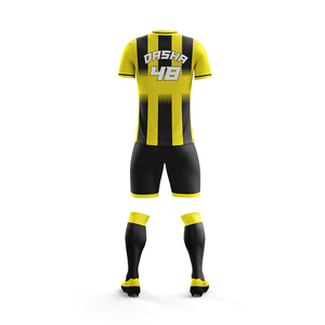 Tenue de football personnalisée de haute qualité, maillot de football pour hommes sur mesure, uniforme respirant de haute qualité - Product Image 2