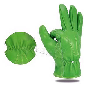 Gants en cuir véritable pour écran tactile pour hommes, doublure chaude et douce pour l'hiver, ajustement confortable pour la conduite, l'équitation et l'utilisation quotidienne en extérieur - Product Image 4