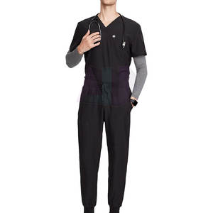 Ensemble de blouses médicales en coton confortable avec un matériau léger et écologique, durabilité fiable, coupe moderne pour les hommes, utilisation hospitalière - Product Image 3