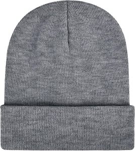 Gorros de Algodón de 5 Paneles con Logotipo Personalizado, Elásticos, Flexibles, Unisex, Gorras de Estilo Beanie - Product Image 3
