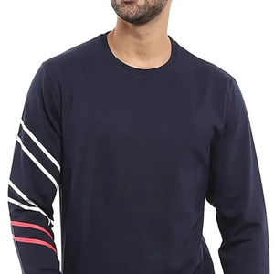 เสื้อสเวตเชิ้ตของผู้ชายมาใหม่แบบไม่มีฮู้ดเสื้อ100% ราคาถูก - Product Image 6