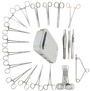 Paquete de esterilización veterinaria médica Kit de instrumentos quirúrgicos Juego de instrumentos ortopédicos veterinarios 23 piezas Juego de alta calidad - Product Image 4