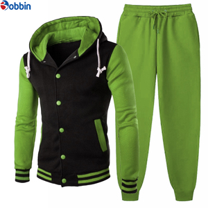 Tendance actuelle, survêtement de haute qualité pour homme, veste et pantalon de survêtement assortis, vêtements de sport unisexes personnalisés, vêtements de sport vierges - Product Image 3