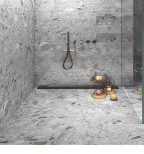 Azulejos de Alta Calidad en Gris Medio para Sala de Estar, Dormitorio u Oficina, Disponibles a Precio de Exportación - Product Image 1